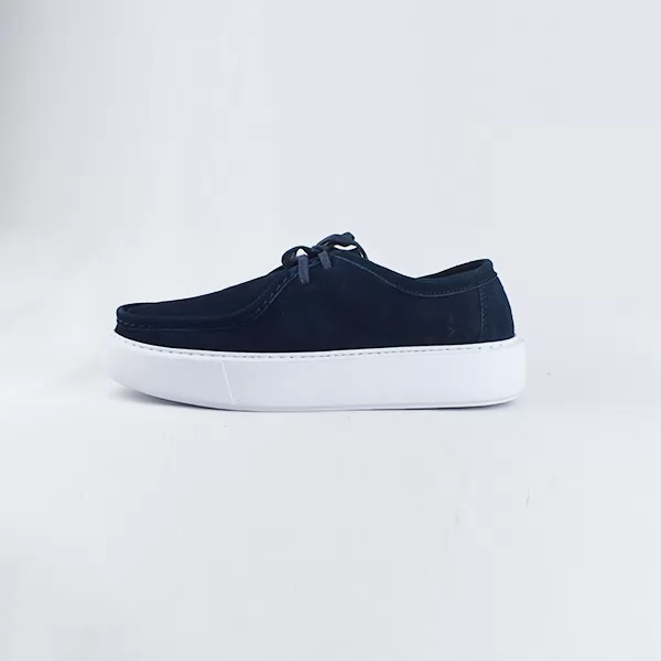 Basket pour homme 026 bleu daim ...................    sandale médicale femme confortable Maroc